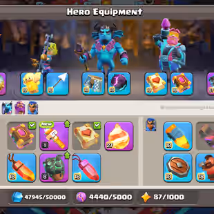//FULL MAX TH17// 20X SKINS/L.SET!! GG-MX!SB-MX!MM-26!FA-26!AF-26!FB-MX!RS-MX!EB-MX!! HERO-100-100-90-75-50!! 260-XP!! - Image 8