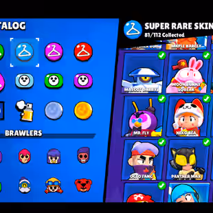 🌟207 SKINS🌟54.300 TROPHY | 88 BRAWLERS | 21 MAX | 11 HYPERCHARGED | INSTANT DELIVERY | FULL ACCESS - Image 26