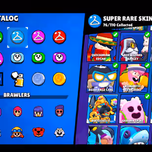 🌟189 SKINS🌟50.600 TROPHY | 88 BRAWLERS | 21 MAX | 11 HYPERCHARGED | INSTANT DELIVERY | FULL ACCESS - Image 28