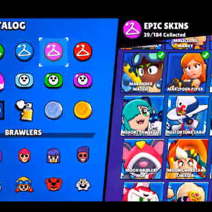🌟189 SKINS🌟50.600 TROPHY | 88 BRAWLERS | 21 MAX | 11 HYPERCHARGED | INSTANT DELIVERY | FULL ACCESS - Image 40