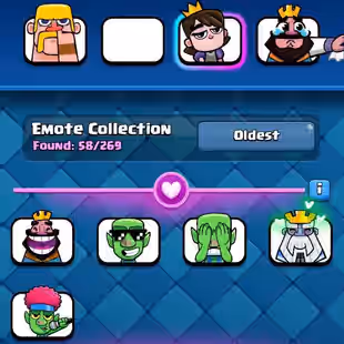 🔥KT15 XP55🔥 | 51 CARDS MAX 8 ELITE | 13 EVOLOTIONS | 58 EMOTES | 2053 GEMS | 10 K TROPHIES | INSTANT DELIVERY - Image 5