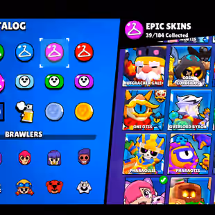 🌟189 SKINS🌟50.600 TROPHY | 88 BRAWLERS | 21 MAX | 11 HYPERCHARGED | INSTANT DELIVERY | FULL ACCESS - Image 42