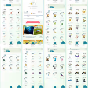 🎯428 SHINY  | 251 LEGENDARY | LVL 44 OG ACCT (2020) 💯| 7.5M STARDUST  | 2x AE SHINY DIALGA & PALKIA  | GALARIAN INSTAN - Image 4