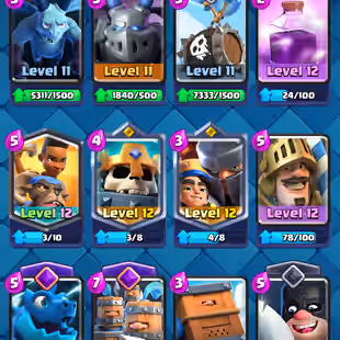 🔥[ 39X CARDS MAX - 17X EVULSION ]🔥 RAREST ONE || 5 ELITE CARDS || 55X EMOTES RARE || LEVEL 53 || TROPHY: 7300 || KT:15 - Image 6