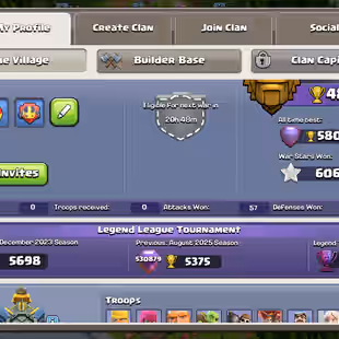 6060 WAR STAR | TH 17 FULL MAX [ NOTHING LEFT ] 5X HERO MAX | 1330 MEDEL | 12 HIGH EPIC EQUIPMENT [ 10-MAX TYP ] NC-500 - Image 4