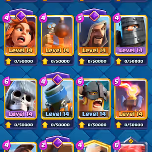 🔥[ 39X CARDS MAX - 17X EVULSION ]🔥 RAREST ONE || 5 ELITE CARDS || 55X EMOTES RARE || LEVEL 53 || TROPHY: 7300 || KT:15 - Image 9