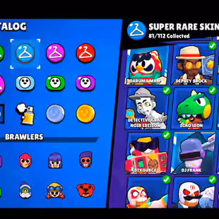 🌟207 SKINS🌟54.300 TROPHY | 88 BRAWLERS | 21 MAX | 11 HYPERCHARGED | INSTANT DELIVERY | FULL ACCESS - Image 22