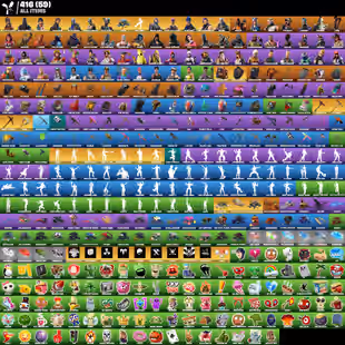 74 skins | OG STW | OG Renegade Raider | Black Knight | Sparkle Specialist | The Reaper | Blue Squire | Mako | 1150 VB - Image 10