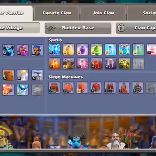 🔥TH-17 XP240 🚀 LEVEL 17.18 WALLS | 3 SCENERY | ELECTRO BOOTS MAX | HIGH HEROS | INSTANT DELIVERY - Image 3