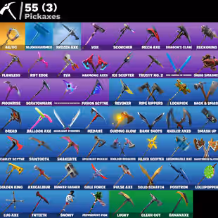 87 SKINS | Black Knight | Floss | The Reaper | Sparkile Specialist | Blue Squire | Royale Knight | Elite Agent | Mako - Image 3