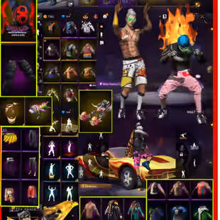 FF ACC || 2 GUNS LvL 4 || GOOD ACC - Image 1