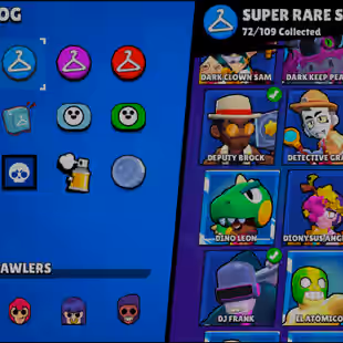 🌟201 SKINS🌟72.400 TROPHY | 93 BRAWLERS | 25 MAX | 14 HYPERCHARGED | INSTANT DELIVERY | FULL ACCESS - Image 26
