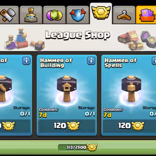 SNAKE SCENERY TH 17 FULLY MAX-XP 262-NOTHING LEFT-[ 9 EPIC EQUIPMENT MAX]-HERO 100-100-90-75-50-LEGENDARY SKINS-BEST - Image 16