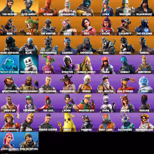 58 SKINS | The Reaper | Elite Agent | Omega | Take The L | Orange Justice | 650vb - Image 1
