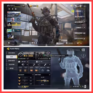 RANK LEGENDARY BOTH MULTIPLAYER | BATTLE ROYALE | LEVEL 400 | 1 MYTHIC | 7 LEGENDARY | 189 EPIC GUN | 73 EPIC SOLDIER - Image 1