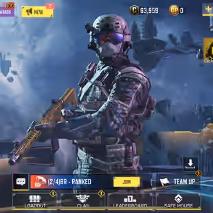 💎 LEVEL 360 💎 LEGENDARY 6 [] EPIC GUN 283 [] GUN COLLECTION 971 [] EPIC SOLDIERS 162 [] VEHICLES 245 - Image 1