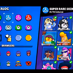 🌟207 SKINS🌟54.300 TROPHY | 88 BRAWLERS | 21 MAX | 11 HYPERCHARGED | INSTANT DELIVERY | FULL ACCESS - Image 19