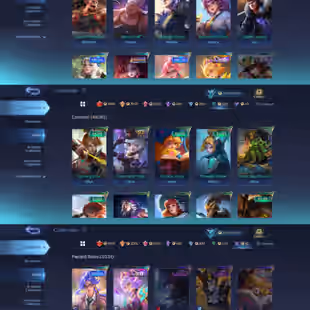 59 HEROES | 74 SKINS | SEASONED COLLECTOR I | 2 GRAND | 1 EXQUISITE | 11 DELUXE | 9 EXCEPTIONAL | 49 COMMON | INSTANT DE - Image 5