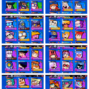 🔥[ 62X MAX BRAWLER - 39X HYPERCHARGED ] 🔥 TROPHY : 760000 || 91X BRAWLER UNLOCK || 268X SKIKS || MANY UNIQE AND RARE - Image 4