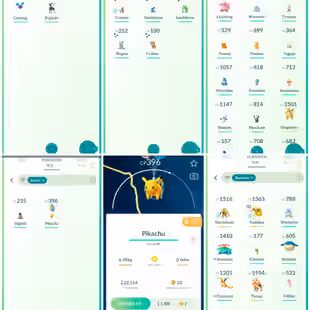 🛑[MG][889] LEVEL 26 MYSTIC | 2022 ACCOUNT | EVENT BALLOON PIKACHU | 273 POKEMONS - 374 ITEMS | INSTANT DELIVERY - Image 2