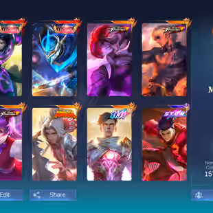 MEGA V🔥2x LEGEND😍472 SKINS | GUS SEMI SET | CHOUKOF | LING lORD SHEN - Image 2