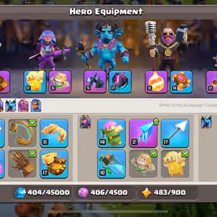 Th15 Almost Max | Hero-90-90-65-40 | Wall Max | Defence Max | Equipment Good | [BH-10] | XP-232 | NC-Yes | BEST-DEAL - Image 5
