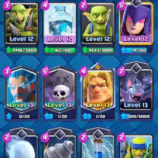🔥[ 39X CARDS MAX - 17X EVULSION ]🔥 RAREST ONE || 5 ELITE CARDS || 55X EMOTES RARE || LEVEL 53 || TROPHY: 7300 || KT:15 - Image 7