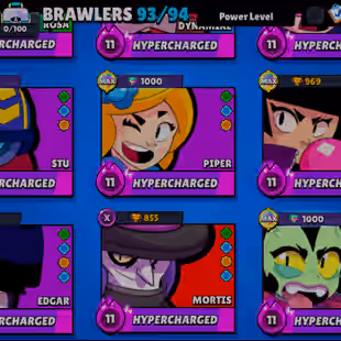 🌟201 SKINS🌟72.400 TROPHY | 93 BRAWLERS | 25 MAX | 14 HYPERCHARGED | INSTANT DELIVERY | FULL ACCESS - Image 7
