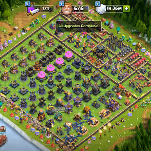6060 WAR STAR | TH 17 FULL MAX [ NOTHING LEFT ] 5X HERO MAX | 1330 MEDEL | 12 HIGH EPIC EQUIPMENT [ 10-MAX TYP ] NC-500 - Image 1