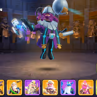 SNAKE SCENERY TH 17 FULLY MAX-XP 262-NOTHING LEFT-[ 9 EPIC EQUIPMENT MAX]-HERO 100-100-90-75-50-LEGENDARY SKINS-BEST - Image 12