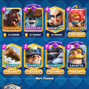 🔥[ 39X CARDS MAX - 17X EVULSION ]🔥 RAREST ONE || 5 ELITE CARDS || 55X EMOTES RARE || LEVEL 53 || TROPHY: 7300 || KT:15 - Image 10