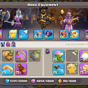 6060 WAR STAR | TH 17 FULL MAX [ NOTHING LEFT ] 5X HERO MAX | 1330 MEDEL | 12 HIGH EPIC EQUIPMENT [ 10-MAX TYP ] NC-500 - Image 11