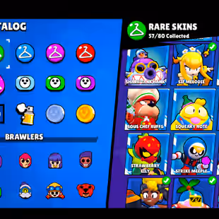 🌟207 SKINS🌟54.300 TROPHY | 88 BRAWLERS | 21 MAX | 11 HYPERCHARGED | INSTANT DELIVERY | FULL ACCESS - Image 17