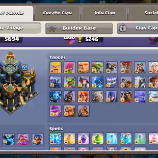🔥TH 17 VERY CLOSE MAX🔥XP 244-[ 6 EPIC EQUIPMENT MAX] AF 23-HERO 100-100-90-75-50-ALMOST SUPER CHARGER MAX-NC YES-BEST - Image 2