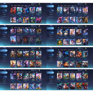 MOONTON | LV 106 | 🔥WR 57 PERCENT🔥 | EPIC RECALL SEAL OF ANVIELS CRAWLS - CC WAN WAN | HERO 126 | SKIN 296 | BP 194K - Image 5