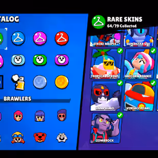 🌟189 SKINS🌟50.600 TROPHY | 88 BRAWLERS | 21 MAX | 11 HYPERCHARGED | INSTANT DELIVERY | FULL ACCESS - Image 18