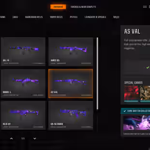 [INSTANT DELIVERY] BO6 - 33 DARK MATTER CAMOS  | XBOX PC PSN| LEVEL 55 |  Link Activision Anywhere - Image 2
