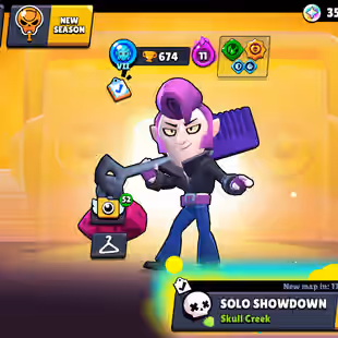 🔥[ 71X BRAWLERS - 10X MAX BRAWLERS ]🔥 TROPHY: 33000 || 58X CUTE AND RARE SKINS || FASTEST DELIVERY - Image 1