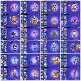 🔥VANARA FRFRAN🔥JOCK STU | 80K TROPHY | 12K BLING | 90 BRAWLER | 77 MAXED | 31 HYPERCHARG | 224 SKIN | INSTANT DELIVERY - Image 8