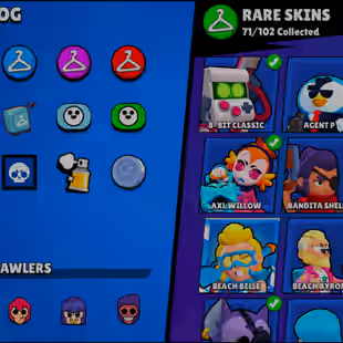 🌟201 SKINS🌟72.400 TROPHY | 93 BRAWLERS | 25 MAX | 14 HYPERCHARGED | INSTANT DELIVERY | FULL ACCESS - Image 11