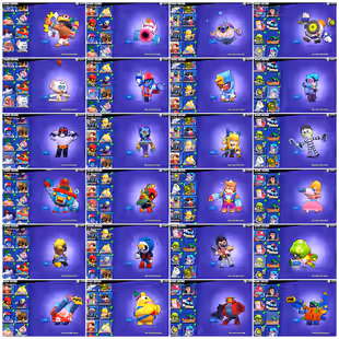 🔥560 GEMS 🔥 72K TROPHY | 55K BLING | 15 TITLE | 93 BRAWLER | 57 MAXED | 36 HYPERCHARGED | 216 SKIN | INSTANT DELIVERY - Image 13