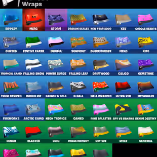 87 SKINS | Black Knight | Floss | The Reaper | Sparkile Specialist | Blue Squire | Royale Knight | Elite Agent | Mako - Image 7