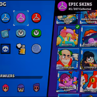 🌟201 SKINS🌟72.400 TROPHY | 93 BRAWLERS | 25 MAX | 14 HYPERCHARGED | INSTANT DELIVERY | FULL ACCESS - Image 36