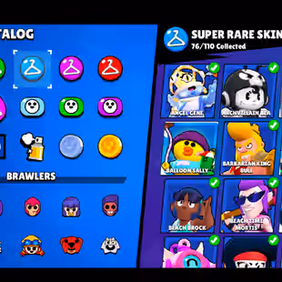 🌟189 SKINS🌟50.600 TROPHY | 88 BRAWLERS | 21 MAX | 11 HYPERCHARGED | INSTANT DELIVERY | FULL ACCESS - Image 20