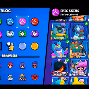 🌟207 SKINS🌟54.300 TROPHY | 88 BRAWLERS | 21 MAX | 11 HYPERCHARGED | INSTANT DELIVERY | FULL ACCESS - Image 44