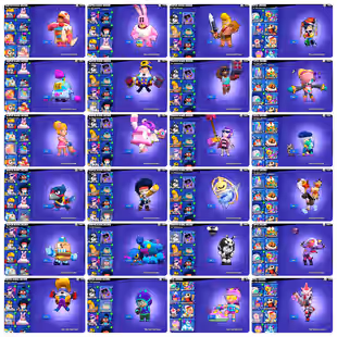 🔥R-35 PIN 🔥 TRIXIE COLETTE | 58K TROPHY | 93 BRAWLER | 50 MAXED | 43 HYPERCHARGED | 232 SKIN | INSTANT DELIVERY - Image 8