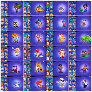🔥560 GEMS 🔥 72K TROPHY | 55K BLING | 15 TITLE | 93 BRAWLER | 57 MAXED | 36 HYPERCHARGED | 216 SKIN | INSTANT DELIVERY - Image 9