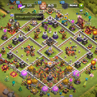 TH11 A TO Z MAXED || HERO 50-50-27-20 || NC 500 GAMES || SOME EQUIPMENT AVAILABLE || BEST DEAL - Image 1