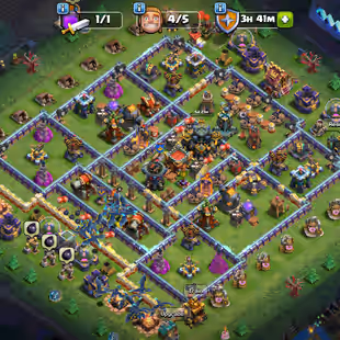 🔥Scenery Account🔥 || Th17 || High Epic Equipment || Good Walls || Nc 500 Gems || Cheapest Account - Image 1