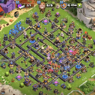 TH18 Full Max | 13 Epic Equipment | Max Heroes | Stacked | Perfect for Wars | Both Android - IOS | Instant Delivery - Image 1